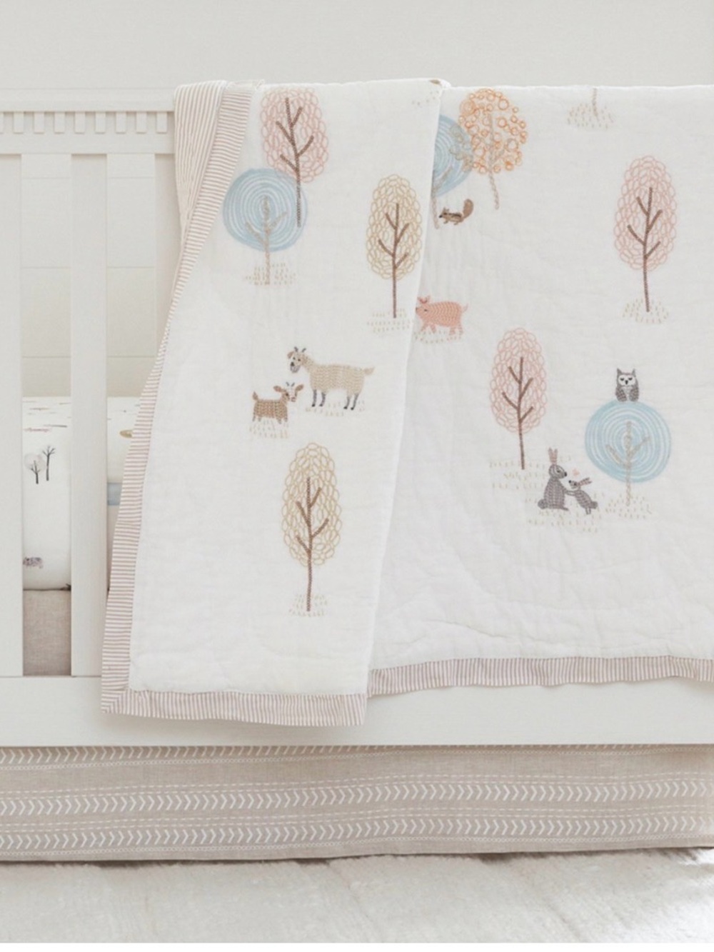Pottery Barn Kids Dakota Woodland Quilt — Baby/Toddler - Picture 2 of 4